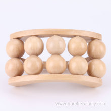 wooden Handheld massager Roller Body